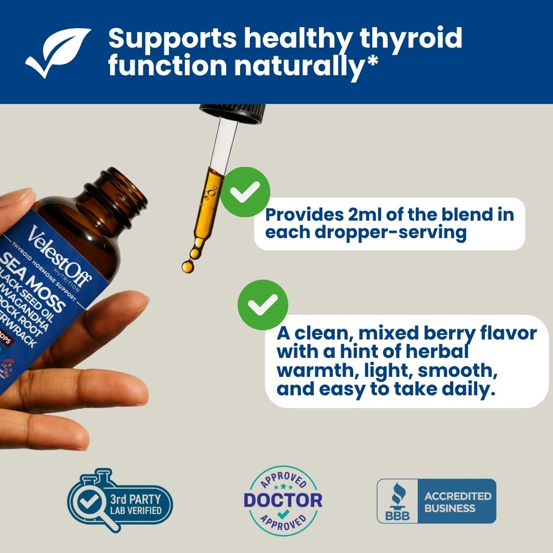 Irish Seamoss Thyroid Hormone Regulator