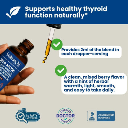 Irish Seamoss Thyroid Hormone Regulator